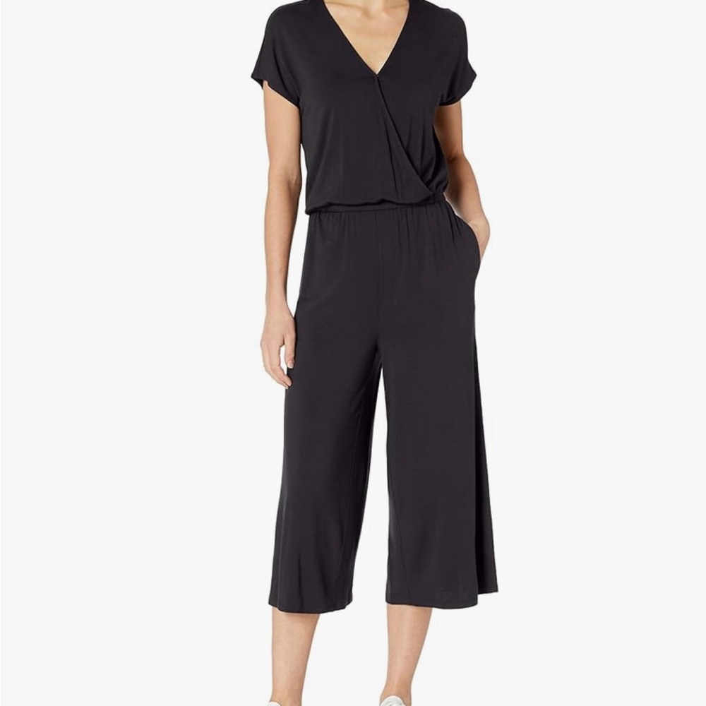 Black Knit Jumpsuit